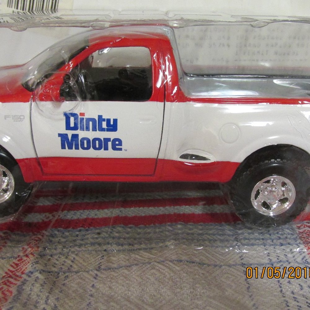 Vintage Dinty Moore metal Collector Toy Truck 1997